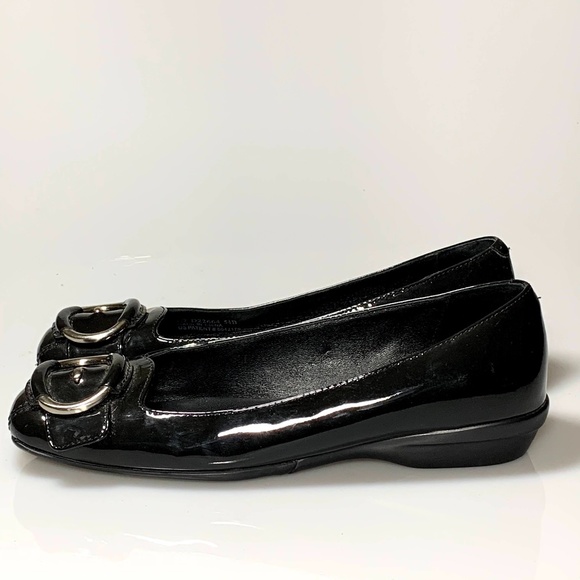 cole haan black flats